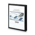 File Folders | Smead 87705 11 in. x 8.5 in. 100-Sheet Capacity Frame View Poly 2-Pocket Folder - Clear/Black (5/Pack) image number 4