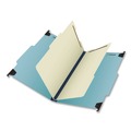 File Folders | Pendaflex 59251 2/5-Cut Exterior Tabs Letter Size 1 Divider Hanging Classification Folders with Dividers - Blue image number 2