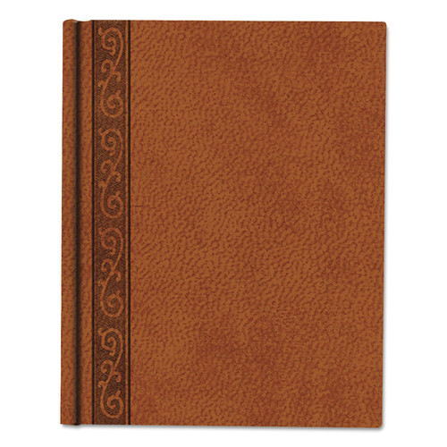 Notebooks & Pads | Blueline A8004 75-Sheet 11 in. x 8.5 in. 1-Subject Medium/College Rule Da Vinci Notebook - Tan Cover image number 0