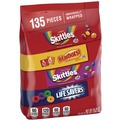 Snacks | MARS 459752 45.85 oz 135-Piece Individually Wrapped Fun Size Fruity Candy Assortment - Skittles/Starburst and Life Savers image number 2