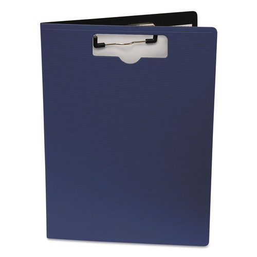 Clipboards | Mobile OPS 61633 0.5 in. Capacity Portfolio Clipboard with Low-Profile Clip - Blue image number 0