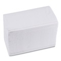  | Boardwalk BWK8321 15 in. x 17 in. 2-Ply 1/8-Fold Dinner Napkins - White (10/Carton) image number 1