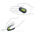 Box Cutters & Utility Knives | slice 10514 1.29 in. Ceramic Zirconium Oxide Blade 2.5 in. Nylon Handle Double-Sided Mini Cutters - Gray/Green image number 1