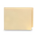 Just Launched | Smead 24115 Heavyweight Straight End Tab Pocket Folders - Letter, Manila (50/Box) image number 1