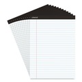 Notebooks & Pads | Universal UNV30730 8.5 in. x 11 in. Premium Wide/Legal Ruled Writing Pads with Heavy-Duty Back - Black Headband (12/Pack) image number 1