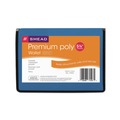File Folders | Smead 71503 5.25 in. Expansion Letter Size 1 Section Elastic Cord Closure Poly Premium Wallets - Navy Blue image number 0