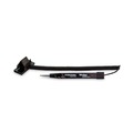 Pens | CONTROLTEK 555567 Wedgy Secure Fine 0.5 millimeter Antimicrobial Ballpoint Counter Pen - Black image number 3