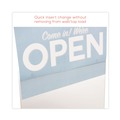 Office Presentation Supplies | Deflecto 68301 Classic Image 11 in. x 8.5 in. Landscape Wall-Mount Sign Holder - Clear image number 8