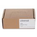 Paper Shredders & Accessories | Universal UNV35947 16 Gallon High-Density Shredder Bags - Clear (100/Box) image number 1