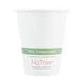 Cups and Lids | World Centric CUSU8 8 oz. NoTree Paper Hot Cups - Natural (1000/Carton) image number 0