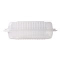 Food Trays, Containers, and Lids | Karat FP-HC96PP-1C Polypropylene Plastic Hinged Container 6 x 9 x 2.97 Clear Plastic 125/Pack 2 Packs/Carton image number 2
