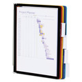 Desktop Organizers | Durable 555200 5 Panels VARIO Letter Wall Reference System - Assorted Borders and Panels image number 2