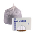 Trash & Waste Bins | Boardwalk H8647TWK 43 in. x 47 in. 56 gal. 0.9 mil Linear Low Density Industrial Can Liners - White (100/Carton) image number 5