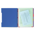 Notebooks & Pads | Five Star 06324 11 in. x 8.5 in. Sheets 3-Subject Medium/College Rule Advance Wirebound Notebook - Randomly Assorted Cover Color image number 9