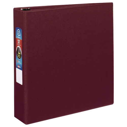 Binders | Avery 79362 3 One Touch EZD Rings 2 in. Capacity 11 in. x 8.5 in. Heavy-Duty Non-View Binder with DuraHinge - Maroon image number 0