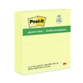 Notebooks & Pads | Post-it Greener Notes 655-RP 3 in. x 5 in. Original Recycled Note Pads - Canary Yellow (12/Pack) image number 0