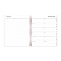 Notebooks & Pads | Blue Sky 110395 10 in. x 8 in. 12-Month (Jan-Dec 2026) Joselyn Monthly Wirebound Planner - Pink/Peach/Black Cover image number 4