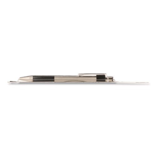 Back to School Sale | Zebra ZEB27111 F-301 Ballpoint Pen, Retractable, Fine 0.7 mm, Black Ink, Stainless Steel/Black Barrel image number 0