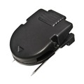 Desk Shelves | Advantus 75344 40 Sheet Capacity Wall Clips for Fabric Panels - Black (20/Box) image number 1