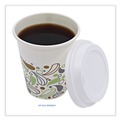  | Boardwalk BWKDEERHLIDW Deerfield Plastic Lids for 10 - 16 oz. Hot Cups - White (1000/Carton) image number 5