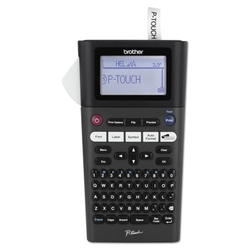 LABEL MAKERS | Brother P-Touch PTH300 PT-H300 5.25 in. x 8.5 in. x 2.63 in. 5 Lines Take-It-Anywhere Labeler with One-Touch Formatting
