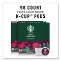 Coffee | Starbucks 12434951 Coffee K-Cups Pack - Caffe Verona (96/Carton) image number 1