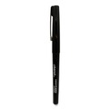 Pens | Universal UNV50502 0.7mm Porous Point Pens - Medium, Black (1 Dozen) image number 0