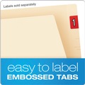 File Folders | Pendaflex H10U13 2-Ply Tabs 0.75 in. Expansion 2 Fasteners Letter Size End Tab Expanding Fastener Folders - Manila Exterior (50/Box) image number 3