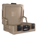 Office & Office Supplies | SureSeal By FireKing SS104 19.9w x 17d x 7.3h 0.38 cu ft Fire and Waterproof Chest - Taupe image number 2