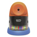 Pencil Sharpeners | Elmer's 1680 5.63 in. x 8.75 in. x 7.13 in. AC-Powered CrayonPro School Version Electric Sharpener - Orange/Blue image number 1
