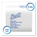  | Scott 48280 2-Ply Septic-Safe Hygienic Bath Tissue - White (250/Pack 36 Packs/Carton) image number 3