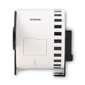 Labels | Brother DK2205 2.4 in. x 100 ft. Continuous Paper Label Tape - White (1-Roll) image number 2