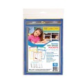 Report Covers & Pocket Folders | C-Line 41610 6 in. x 9 in. Reusable Dry Erase Pockets - Assorted Primary Colors (10/Pack) image number 0