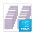 Notebooks & Pads | TOPS 63140 50-Sheet 8.5 in. x 11.75 in. Wide/Legal Rule Prism plus Colored Writing Pads - Pastel Orchid (12/Pack) image number 6