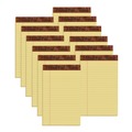 Notebooks & Pads | TOPS 7501 50-Sheets 5 in. x 8 in. Narrow Rule "The Legal Pad" Ruled Perforated Pads - Canary-Yellow (1-Dozen) image number 0