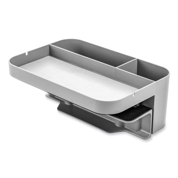 OFFICE DESKS AND WORKSTATIONS | Deflecto 400002 9 x 6.17 x 3.5 Standing Desk Organizer - Large/Gray