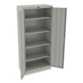 Office Filing Cabinets & Shelves | Tennsco 1870-LGY 36 in. x 18 in. x 78 in. High Deluxe Cabinet - Light Gray image number 1