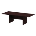 Office Desks & Workstations | Alera ALEVA719642MY 94-1/2 in. x 41-3/8 in. x 29-1/2 in. Valencia Series Conference Rectangle Table - Mahogany image number 1