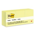 Notebooks & Pads | Post-it Notes 653 1.38 in. x 1.88 in. Original Pads in Canary Yellow (12 Pads/Pack) image number 1
