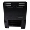 Paper Towel Holders | Boardwalk BWK29GREEN 12.31 x 9.31 x 15.94 Xtra Mechanical Hands-Free Towel Dispenser - Black (1/Carton) image number 2
