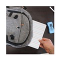 White Boards | Flipside 10176 12 in. x 9 in. Magnetic 2-Sided Red/Blue Ruled Dry Erase Board - White Surface (12/Pack) image number 4