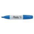 Back to School Sale | Sharpie 38203 Medium Chisel Tip Permanent Marker - Blue (1-Dozen) image number 2