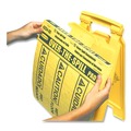 Just Launched | Rubbermaid Commercial FG425400YEL 16.5 in. x 14 in. 12 oz. Over-The-Spill Pad Tablet (22/Pack) image number 4