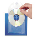 Sheet Protectors | Baumgartens BAU61801 1 Disc Capacity CD Pocket - Clear/White (5/Pack) image number 2
