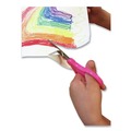 Arts & Crafts Supplies | Westcott 13130 5 in. Long 1.75 in. Cut Length Straight Handle Rounded Tip Kids Scissors - Randomly Assorted Handle Color image number 5