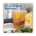 Cups and Lids | Dixie CL912PET Plastic Cold Drink Cup Lids Fits 9 oz. to 12 oz. Cold Cups - Clear (1000/Carton) image number 5