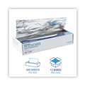  | Boardwalk BWK7164 12 in. x 10.75 in. 63 Gauge Standard Duty Aluminum Foil Pop-Up Sheets (2400/Carton) image number 3