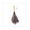 Labor Day Sale | Boardwalk BWK12GY 4 in. Handle Professional Ostrich Feather Duster image number 3