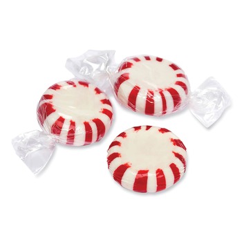 CANDY GUM MINTS | Office Snax 00670 1 lb. Bag Candy Assortments - Starlight Peppermint Candy