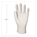 Disposable Gloves | Boardwalk BWK315SBX 4 mil 9.5 in. Long Powder-Free Synthetic Vinyl Gloves - Small, Beige (100/Box) image number 2